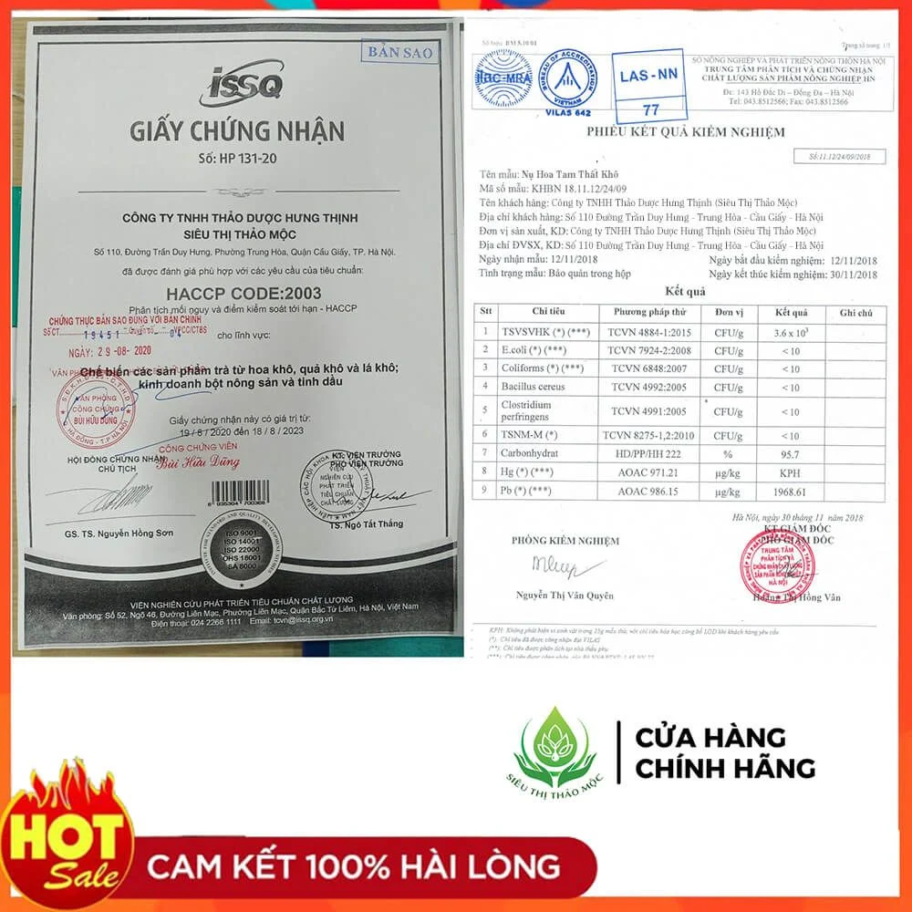 Nụ Hoa Tam Thất Sấy Khô Tự Nhiên Loại Đẹp Nguyên Nụ Không Vụn - Ảnh 4