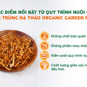 Đông Trùng Hạ Thảo Organic Garden Food - Ảnh 4