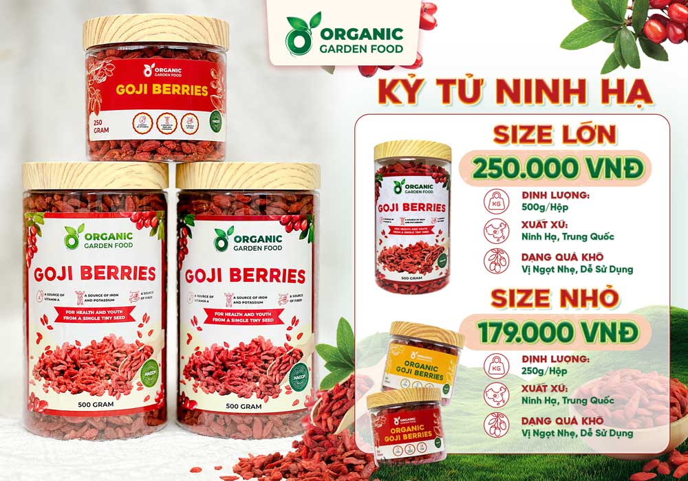 Kỷ Tử Ninh Hạ Organic Garden Food - Ảnh 3