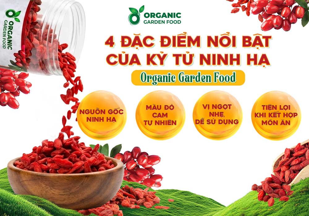 Kỷ Tử Ninh Hạ Organic Garden Food - Ảnh 8